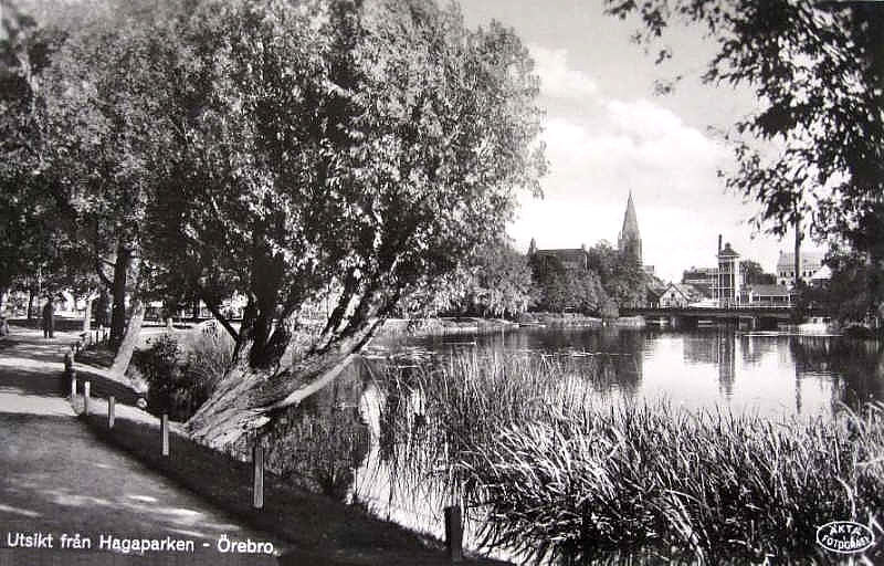 Örebro Utsikt från Hagaparken