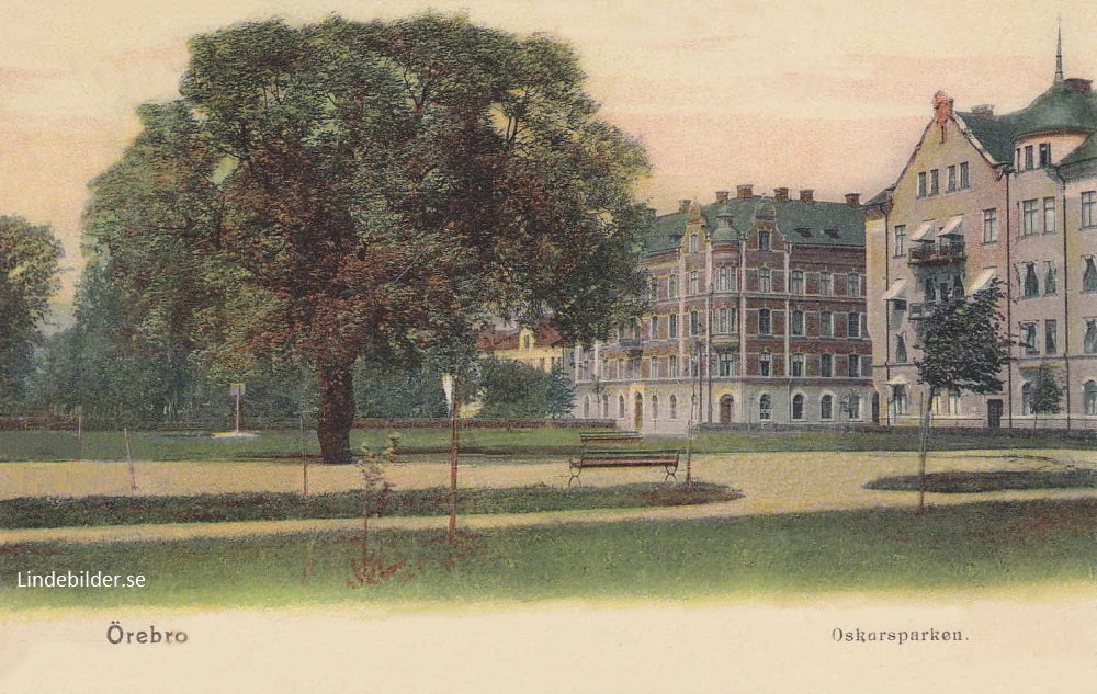 Örebro Oskarsparken 1908