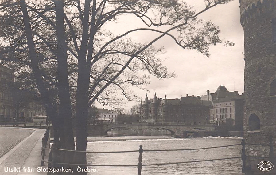 Örebro, Utsikt från Slottsparken