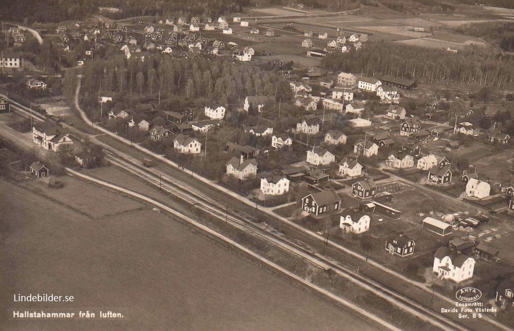 Hallstahammar från Luften