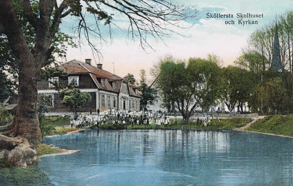 Hallsberg, Sköllersta Skolhuset och Kyrkan