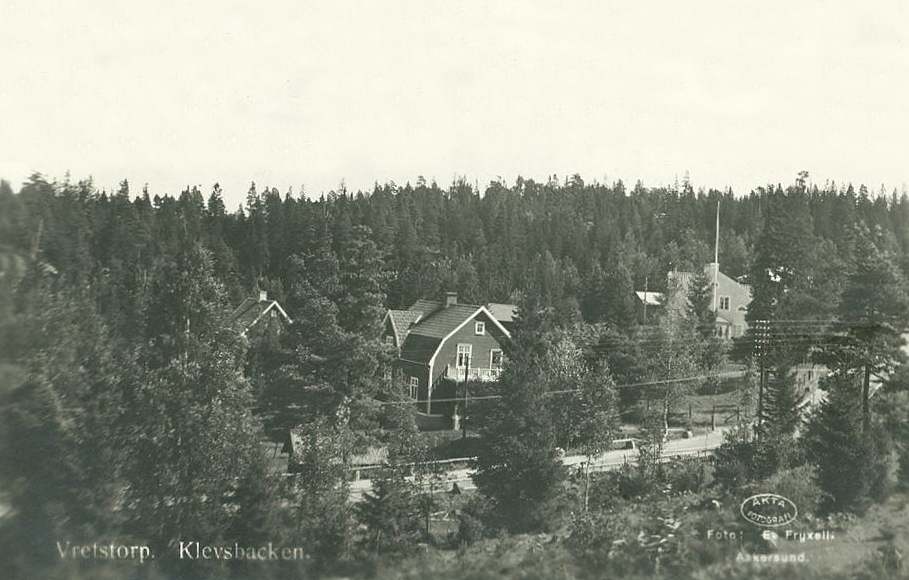 Hallsberg, Vretstorp Klevsbacken 1935