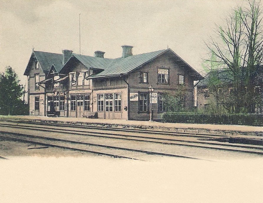 Hallsberg, Wretstorp Järnvägsstationen