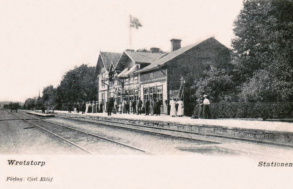 Hallsberg, Wretstorp Stationen