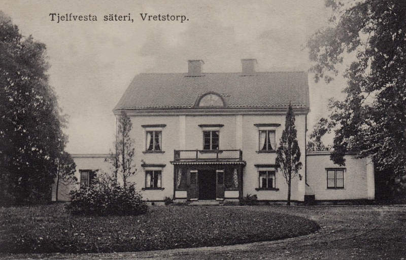 Hallsberg, Tjelfvesta säteri, Vretstorp