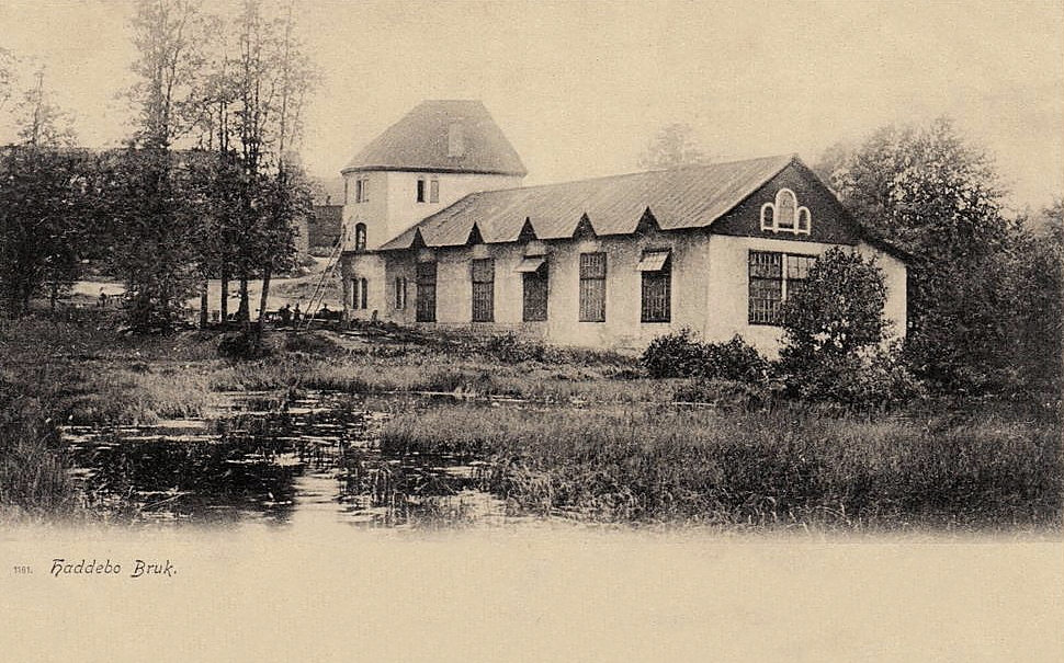 Hallsberg, Haddebo Bruk 1903