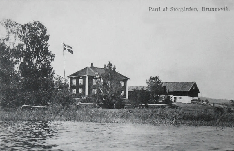 Ludvika, Brunnsvik, Parti av Storgården