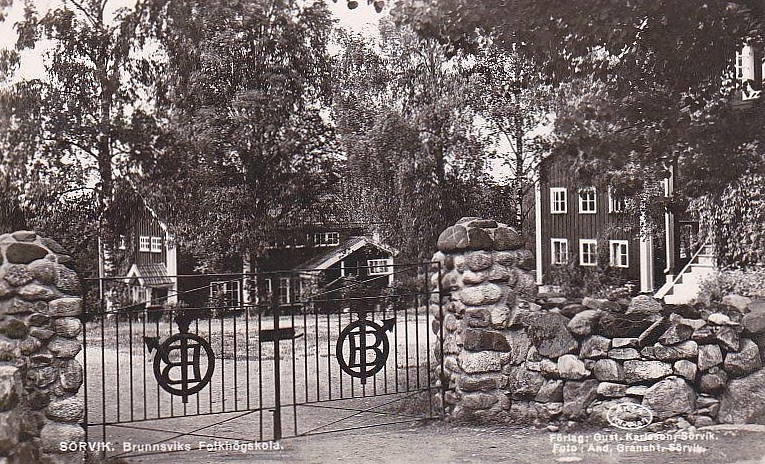 Sörvik, Brunnsviks Folkhögskola