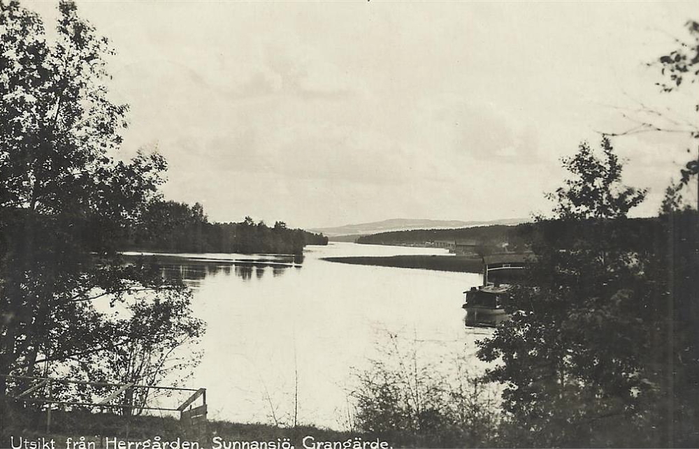 Ludvika, Sunnansjö Grangärde, Utsidan från Herrgården