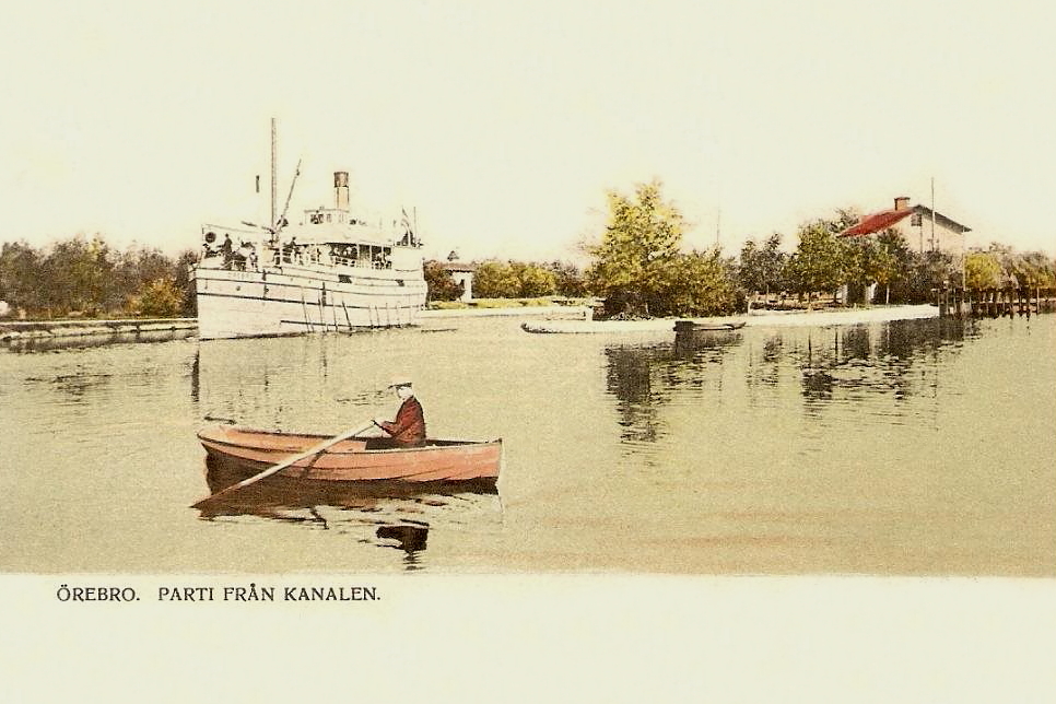 Örebro, Parti från Kanalen 1907