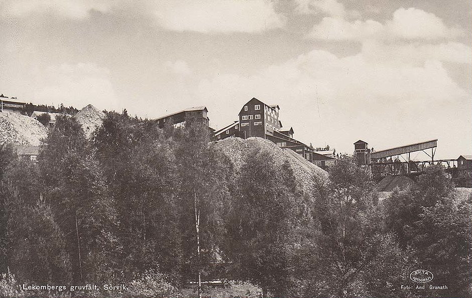 Ludvika, Lekombergs gruvfält, Sörvik