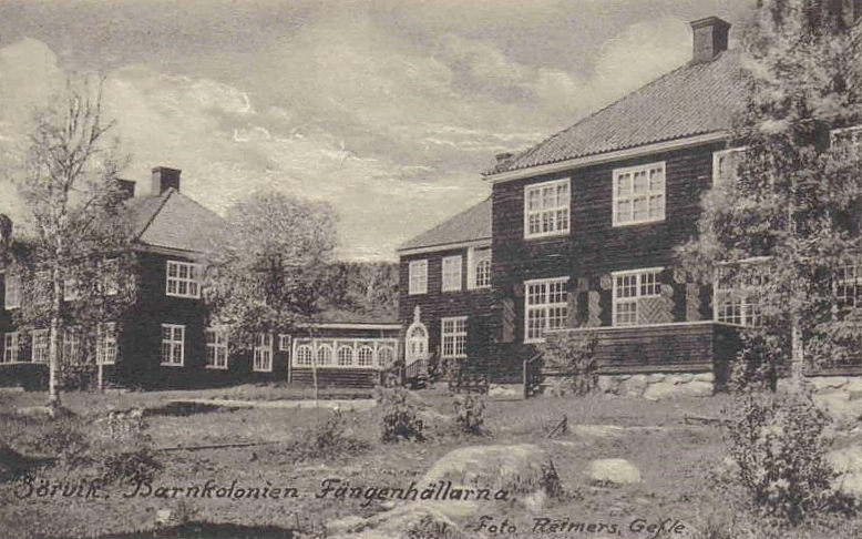 Ludvika, Sörvik, Barnkolonien Fängelhällarna