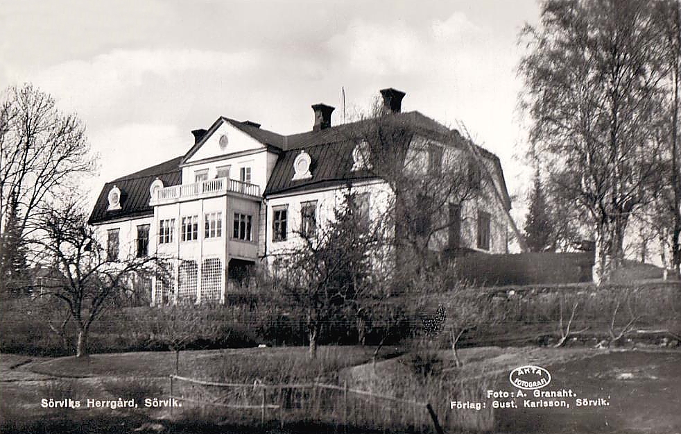 Ludvika, Sörvik, Sörviks Herrgård 1938