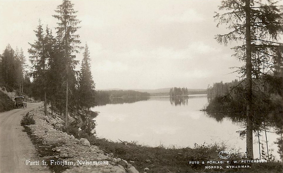 Ludvika, Parti från Frötjärn, Nyhammar 1942