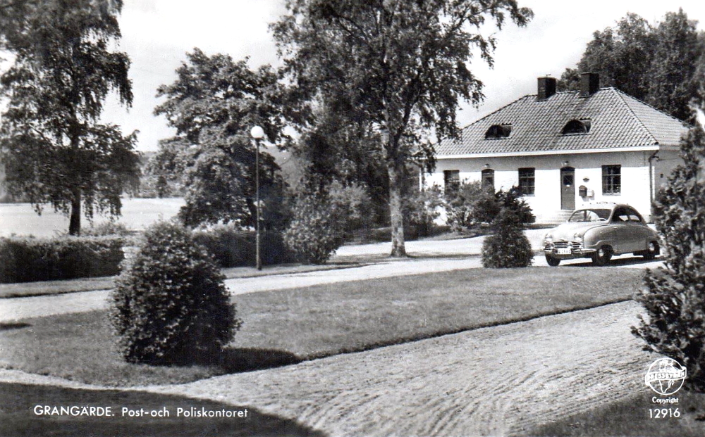 Ludvika, Grangärde. Post och Poliskontoret