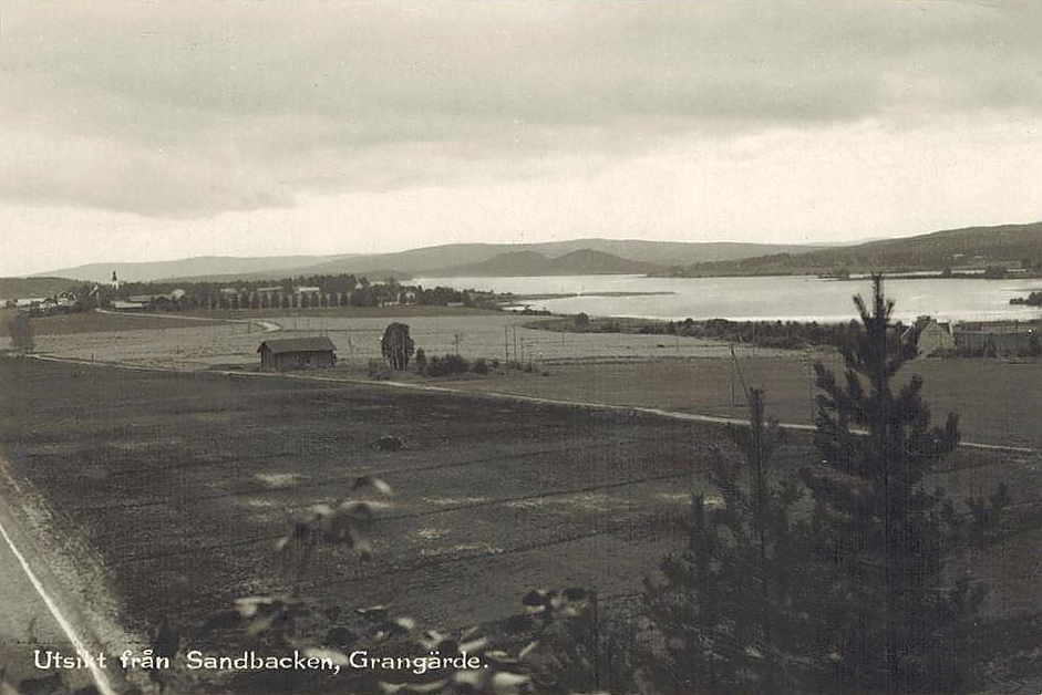 Ludvika, Utsikt från Sandbacken, Grangärde