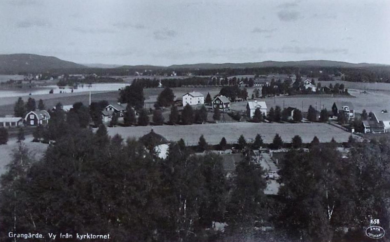 Ludvika, Grangärde, Vy från Kyrktornet