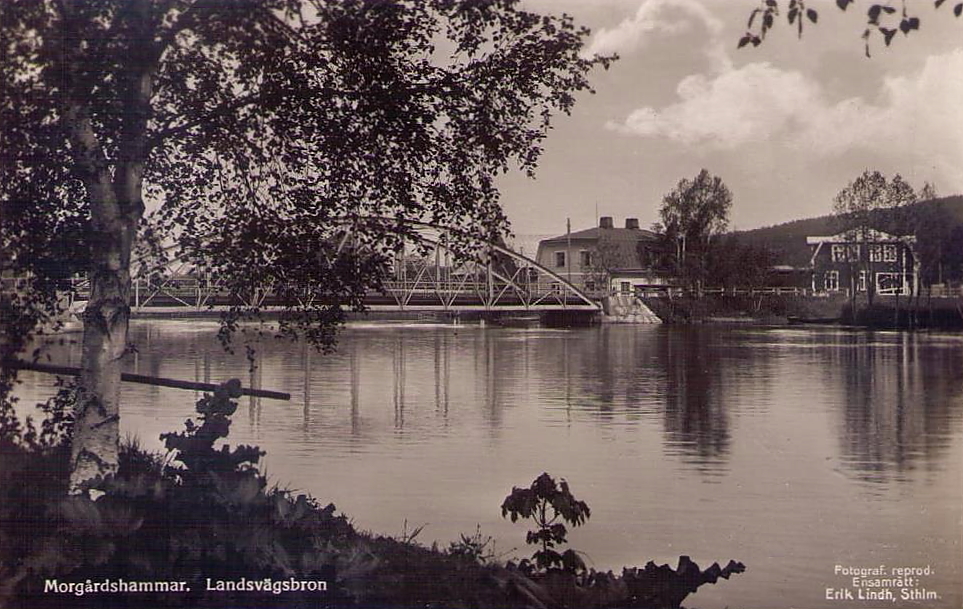 Smedjebacken, Morgårdshammar, Landsvägsbron