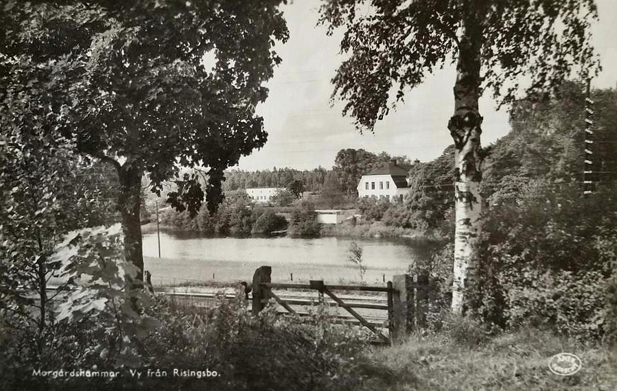 Smedjebacken, Morgårdshammar, Vy från Risingsbo