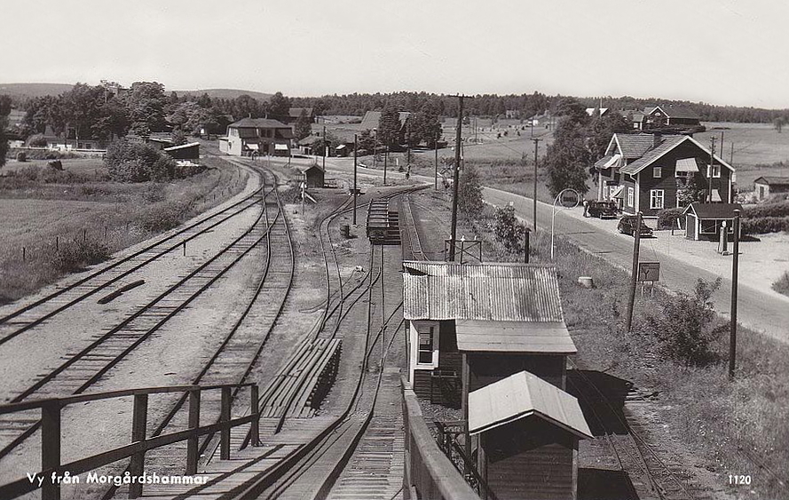 Smedjebacken, Vy från Morgårdshammar