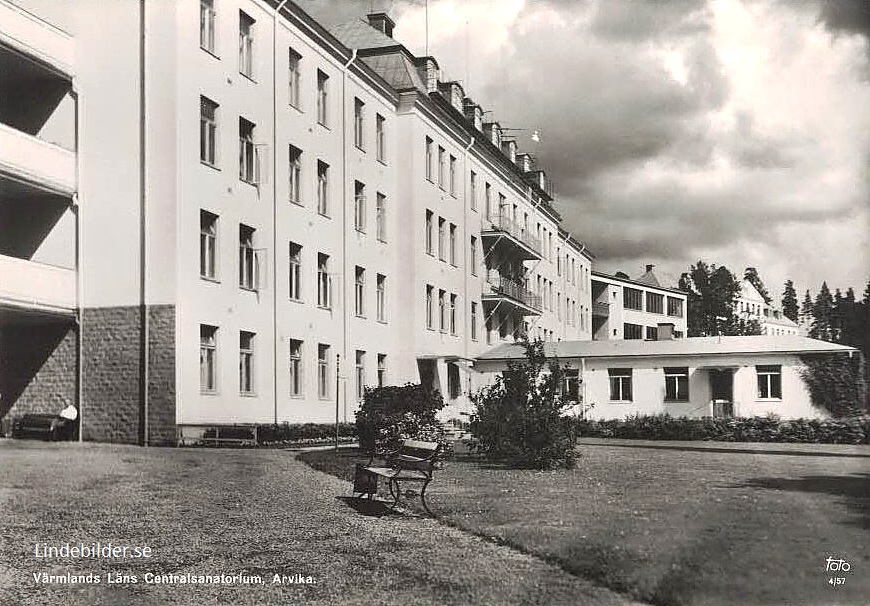 Värmlands Läns Centralsanatorium. Arvika