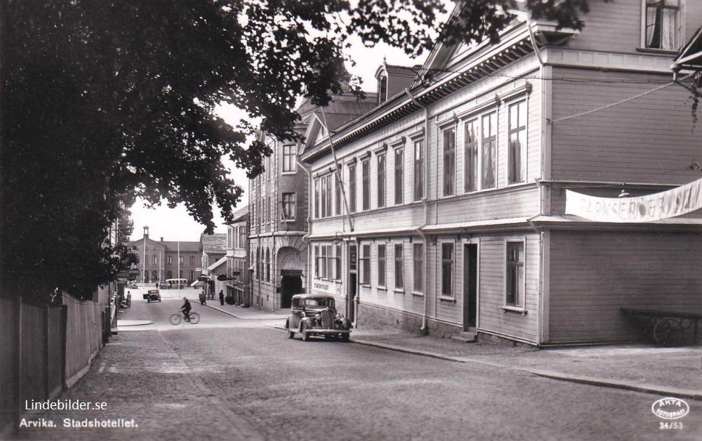 Arvika Stadshotellet 1955