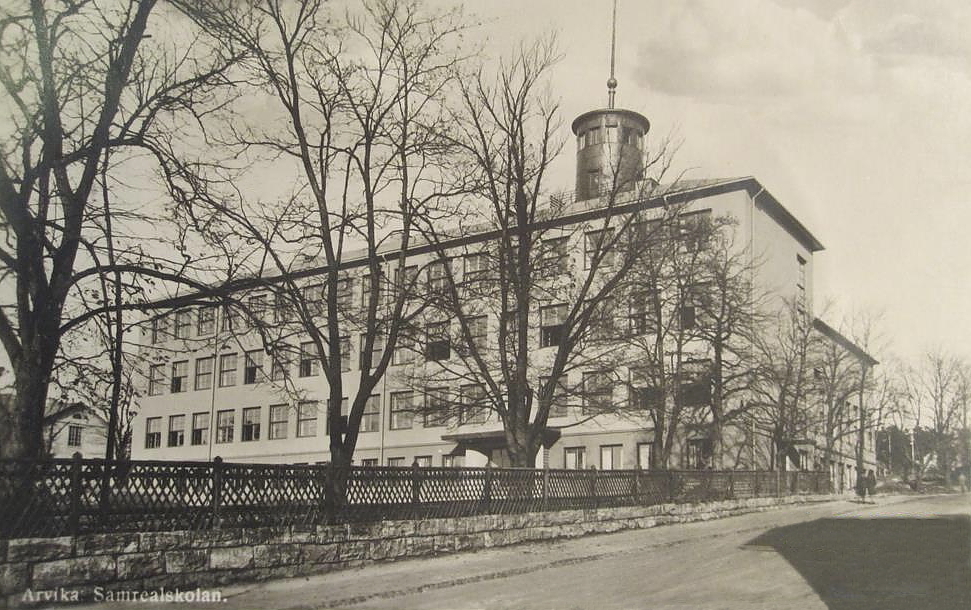 Arvika Samrealskolan 1940