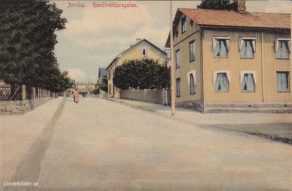 Arvika Handtverkaregatan  1916