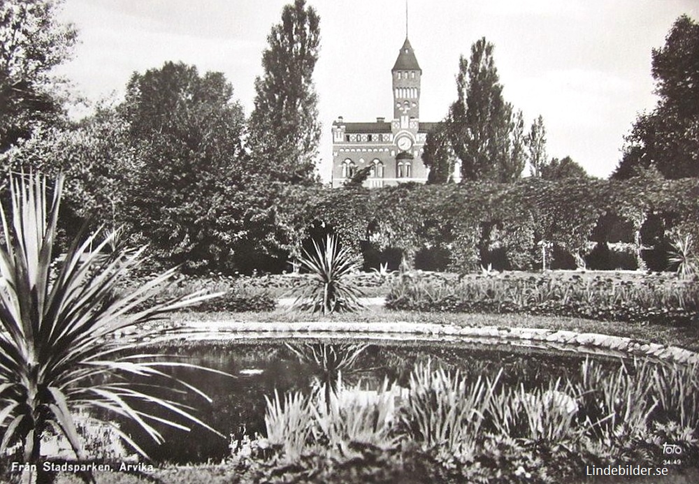 Från Stadsparken. Arvika