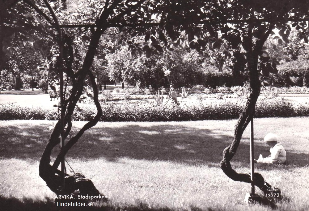 ARVIKA. Stadsparken 1959