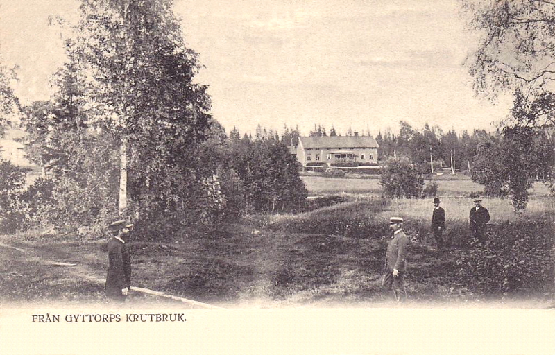 Nora, Från Gyttorps Krutbruk 1903