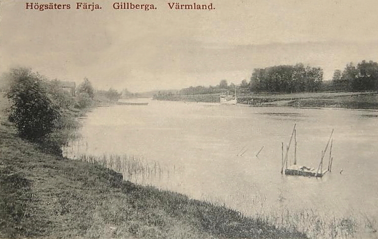 Arvika, Högsäters Färja, Gillberga, Värmland