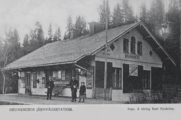 Arvika, Brunsbergs Järnvägsstation