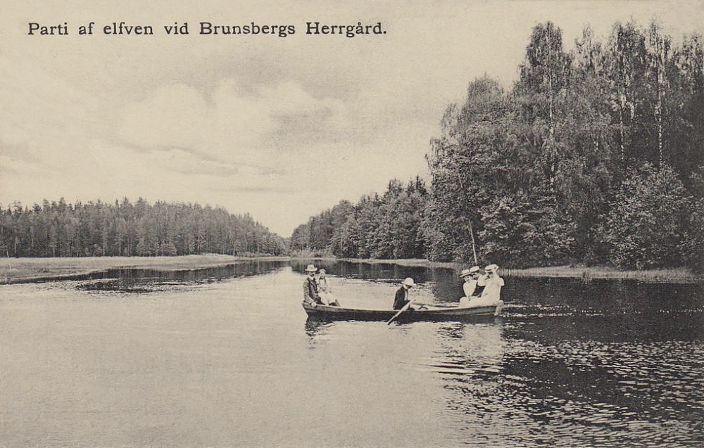 Arvika, Parti af Elfven vid Brunsbergs Herrgård