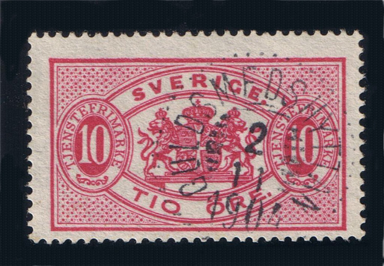 Guldsmedshyttans Frimärke 2/11 1904