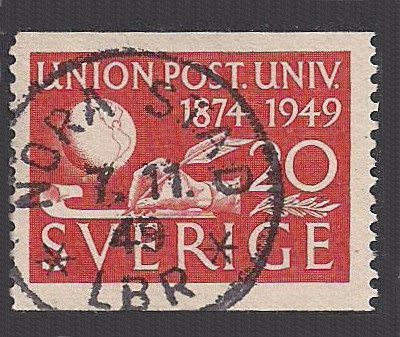 Nora Frimärke 7/11 1949