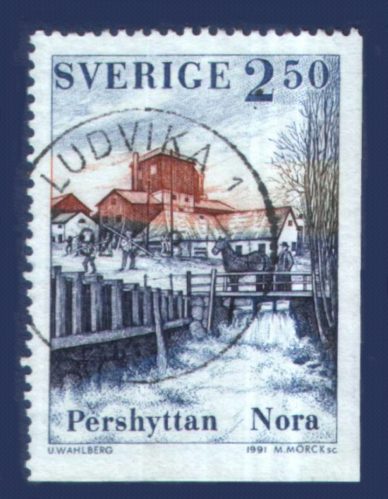 Nora Frimärke Pershyttan