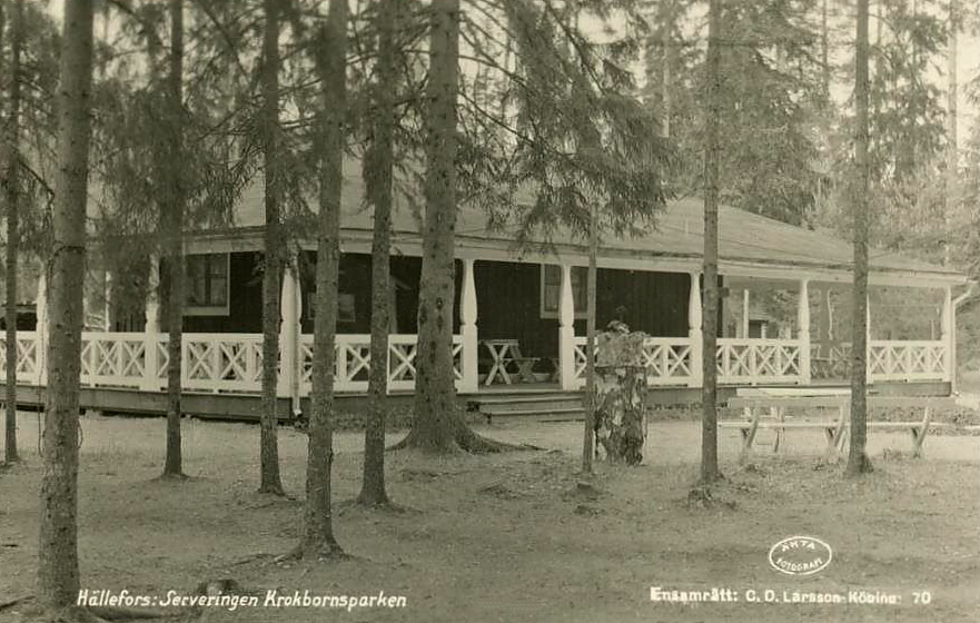 Hällefors, Serveringen, Krokbornsparken