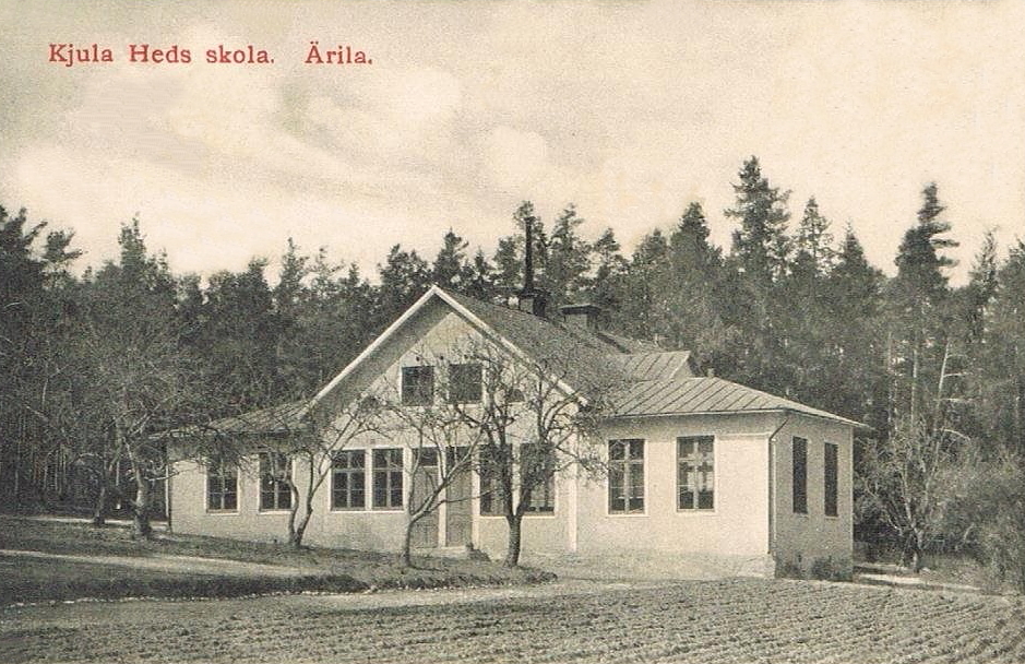 Eskilstuna, Kjula Heds Skola, Ärila 1911