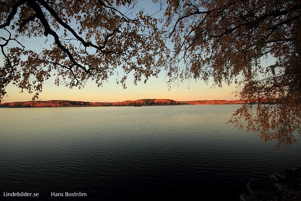 Lindesjön från pumphuset