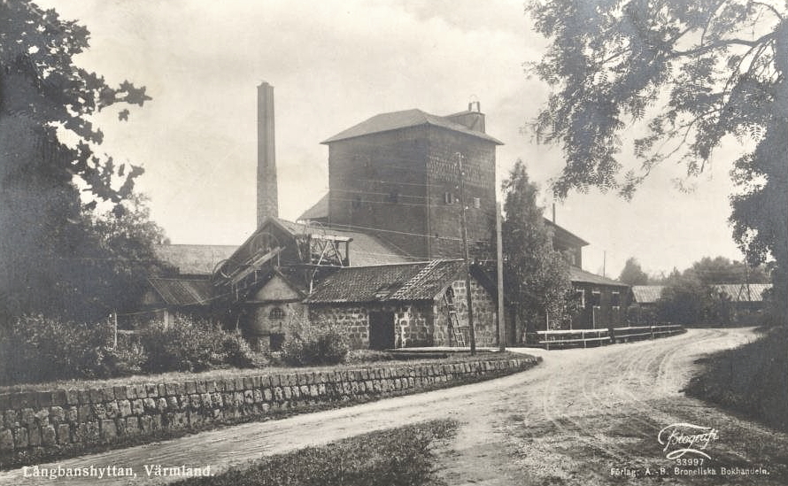 Filipstad, Långbanshyttan, Värmland 1944