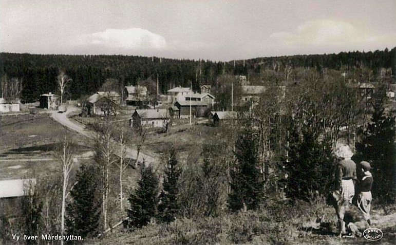 Vy över Mårdshyttan