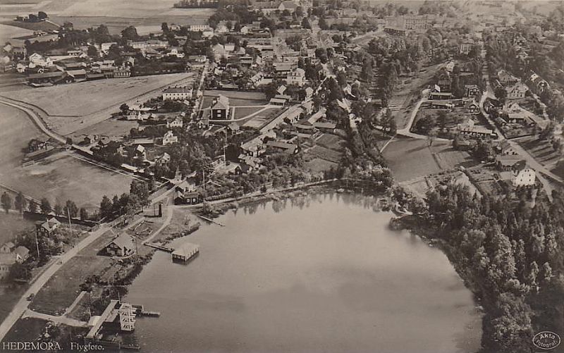 Hedemora Flygfoto