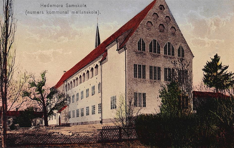 Hedemora Samskola, ( numera kommunal mellanskola )