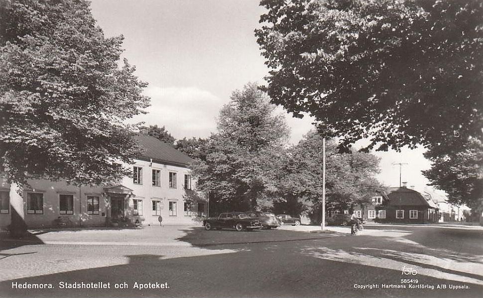 Hedemora, Stadshotellet och Apoteket