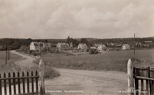 Hedemora, Villaområdet Ingvallsbenning