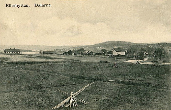 Hedemora, Rörshyttan, Dalarne 1912