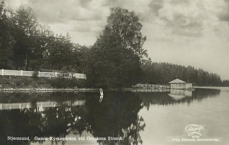 Hedemora, Stjernsund, Gamla Kyrkogården Vid Gryckels Strand