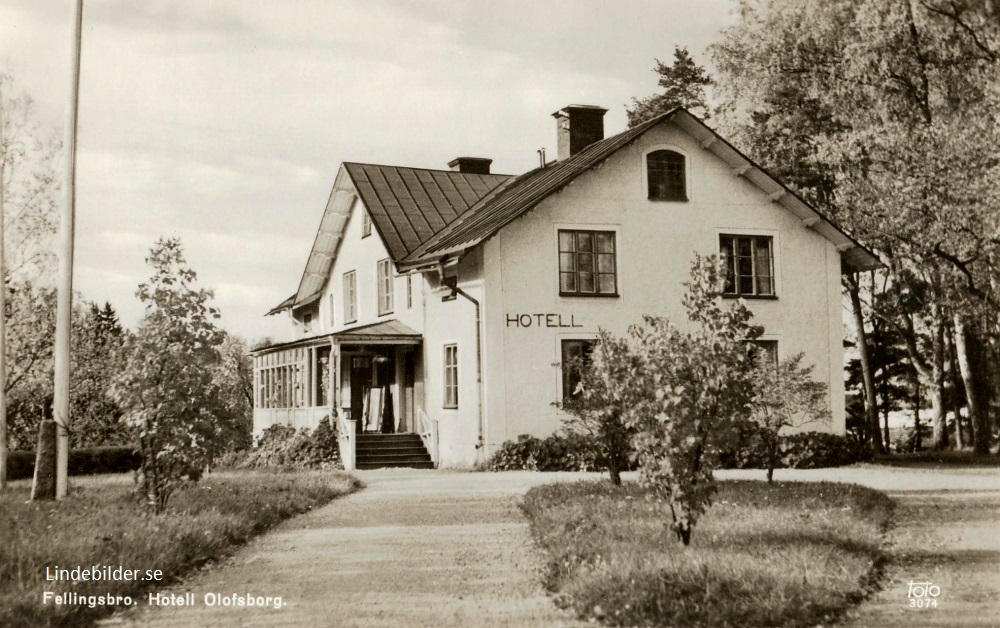 Fellingsbro, Hotell Olofsborg