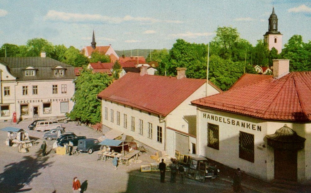 Hedemora, Hökartorget 1961